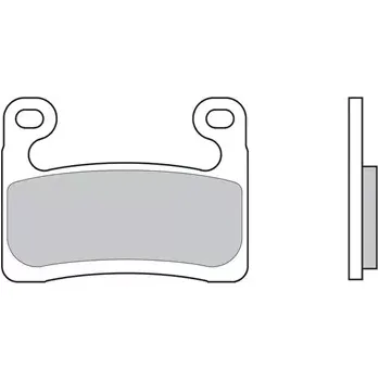 Brzdová destička BRZDOVÉ DESTIČKY BREMB 07GR90SA SINTER METAL