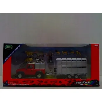 autíčko Land Rover s přívěsem Britains 43138