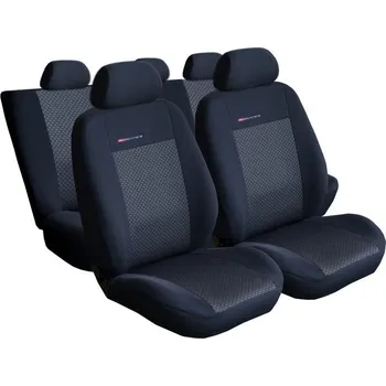 Ochranný autopotah Automega Autopotahy TOYOTA AYGO II, DĚLENÉ OPĚRADLO, od r. 2014-2022, černé