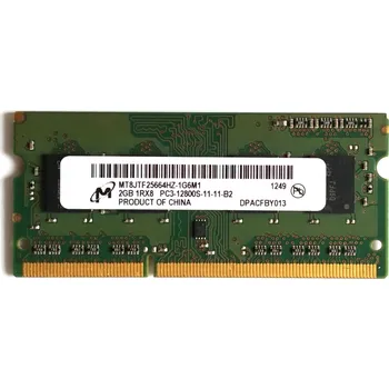 Mircron 2GB DDR3 SODIMM 1600MHz CL11 MT8JTF25664HZ-1G6M1