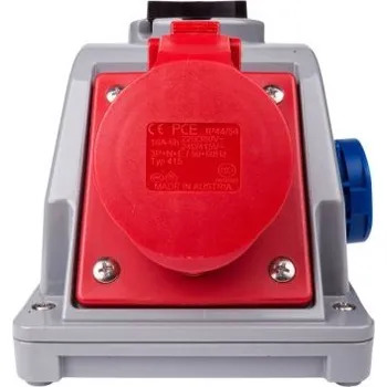 Elektrická zásuvka Hermetická Elektrická Zásuvka Pce černá