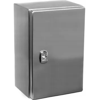 Rozvaděč Skříň S3X 300x200x150mm IP66 nerezová ocel bez montážní desky NSYS3X3