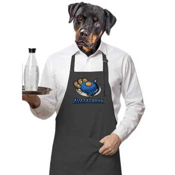 Kuchyňská zástěra Bastard Avatatarák zástěra Dark Grey