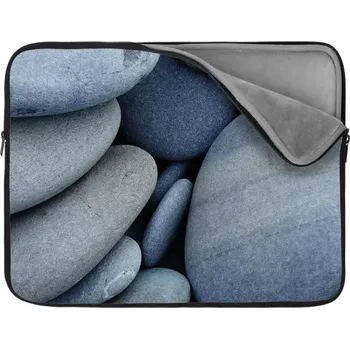 pouzdro na notebook Sablio Obal na notebook Černé kameny - 13"