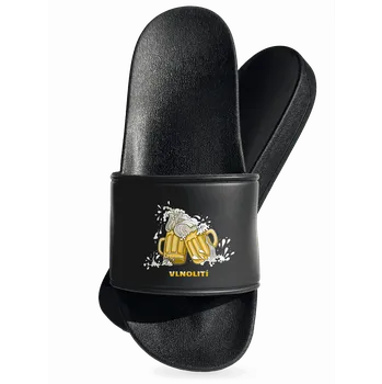 Pánské pantofle Bastard Vlnolití pantofle Black