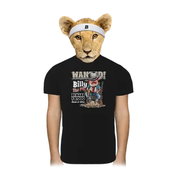 Bastard Billy the Pig dětské sportovní tričko Black