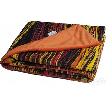 Dětská deka Deka Zacisze Domu 75 x 100 cm oranžová