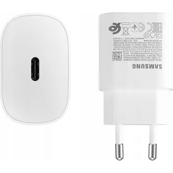 Síťová nabíječka Samsung USB typ C pro Samsung 3000 mA 9 V bílá