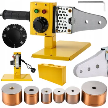 Svářečka Svářečka na trubky PVC PP 1500W 3 matrice 20-63MM KUFR 6 matric silná