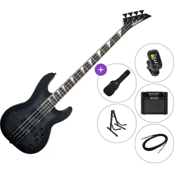 Baskytara Jackson JS3Q Concert Bass AH SET 2 Transparent Black Sunburst Elektrická baskytara