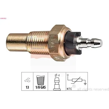 Čidlo automobilu Snímač, teplota chladiva EPS 1.830.052