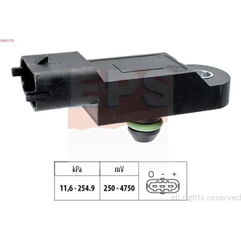 Čidlo automobilu Snímač, plnicí tlak EPS 1.993.173