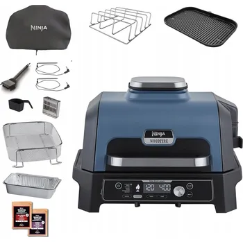 Zahradní gril Elektrický gril na grilování Ninja OG901EUAMZ modrý, 1800 W