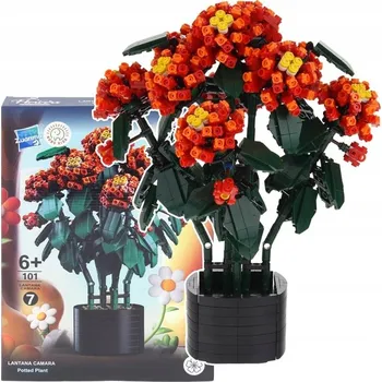 ostatní stavebnice Stavebnice Kytice 3D Květ Lantana Camara 1614 dílků