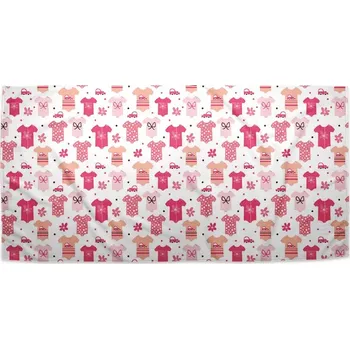 Ručník Sablio Ručník Růžové oblečky - 70x140 cm