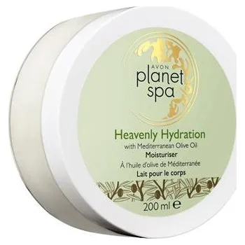 Tělový krém Avon Planet Spa Heavenly Hydration Hydratační tělový krém s olivovým olejem 200 ml