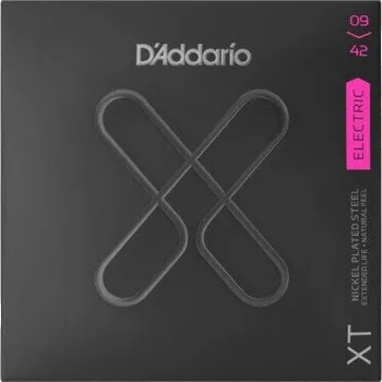 Struna pro kytaru a smyčcový nástroj D'Addario XTE0942-3P Struny pro elektrickou kytaru