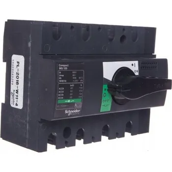 spínač Schneider Electric 28908 odpínač 100 A 125 V/DC, 690 V/AC 1 ks