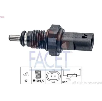 Čidlo automobilu Snímač, teplota paliva FACET 7.3378