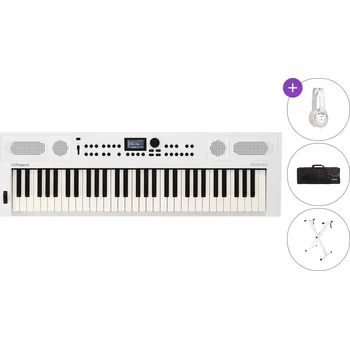 Keyboard Roland GO:KEYS 5 SET Keyboard s dynamikou White