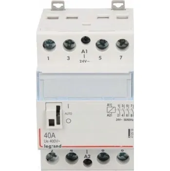 Stykač STYKAČ 40A 4Z 0R 24V AC SM340 LEGRAND 412518