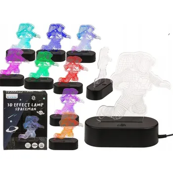 Lampička LED Lampička Astronaut Měnící Barvy