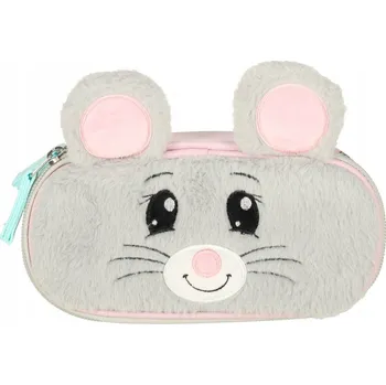 Penál Školní penál pouzdro vyztužené s klopou myška kvalitní provedení