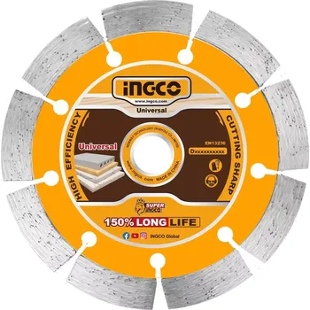 Řezný kotouč Ingco DMD0111513 Kotouč řezný, diamantový, suché řezání 115 x 1 mm