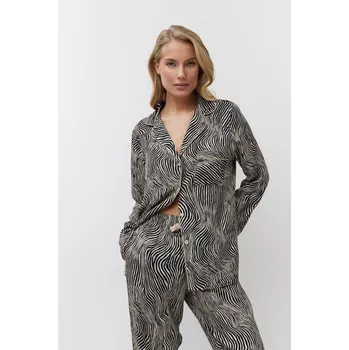 Dámské pyžamo TIMO Aruelle | Dámské pyžamo Linna se zvířecím vzorem - M / 14