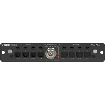 Zvuková karta Klark Teknik DN32-ADAT Rozšiřující modul pro mixpulty