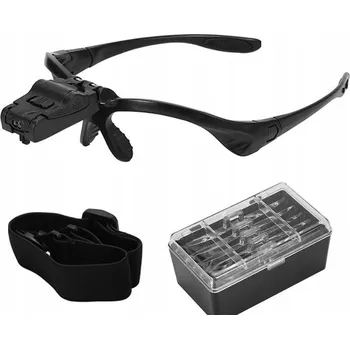 Lupa Lupa s LED osvětlením na hlavu s možností přiblížení