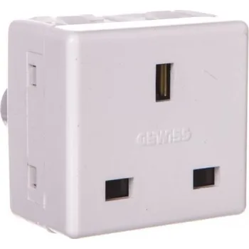 Elektrická zásuvka Elektrická Zásuvka Gewiss bílá