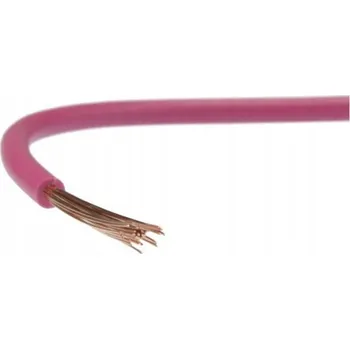 elektrický kabel Elektrický kabel Kulatý, ohebný (licna) LgY Elektrokabel 1 x 1,0