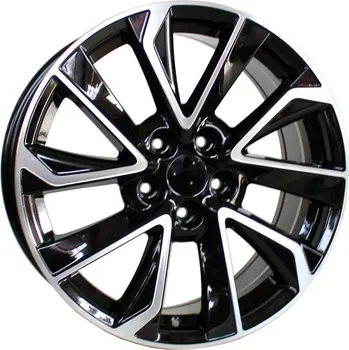 Alu kolo Alu kola Racing Line B5463, 16x6.5 5x100 ET39, černá + leštění