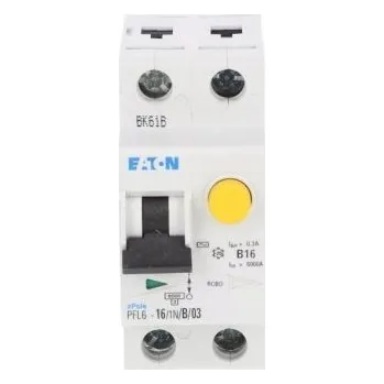 vypínač Proudový chránič Eaton 230 V IP20 16 A