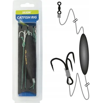 Rybářský háček Zemní kotvičky s návazcem a protihrotem Jaxon AK-PCL3/0 1 ks