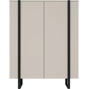 Komoda BOGART. Komoda Verica, kašmír / černé nohy