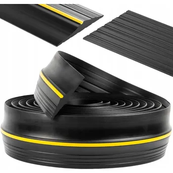 Garážová vrata GARÁŽOVÉ TĚSNĚNÍ PRAHU, GUMOVÁ LIŠTA PRO GARÁŽOVÁ VRATA 3M, 88x12 MM, DÉLKA 3 METRY