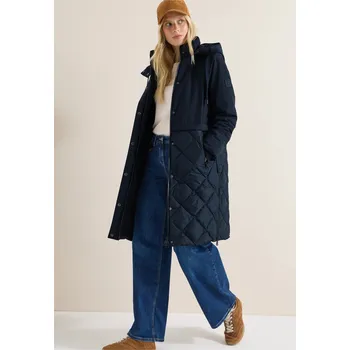 Dámský kabát Kabát Cecil 101286 se smíšenou texturou Velikost: XS