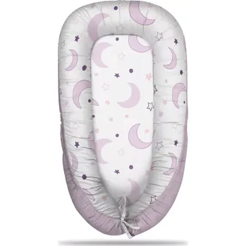 Hnízdečko pro miminko Sablio Hnízdečko pro miminko Fialové měsíčky