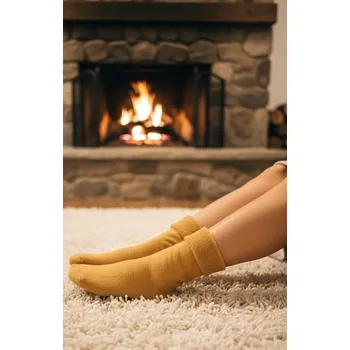 Dámské ponožky Dámské ponožky Bornpol Rosa Frotta U339, oranžová 34-37 i384_25932573