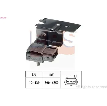 Čidlo automobilu Senzor tlaku sacího potrubí EPS 1.993.069