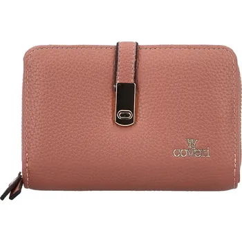 Peněženka Stylová dámská koženková peněženka Coveri Anya, starorůžová