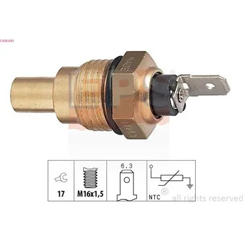 Čidlo automobilu Snímač, teplota chladiva EPS 1.830.041