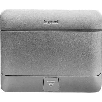 Elektrická zásuvka Legrand šedá Elektrická Zásuvka na pracovní desku