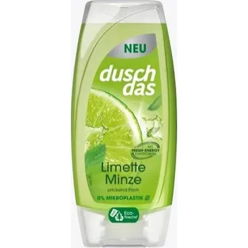 Sprchový gel Duschdas, Sprchový gel, Limetka a Máta, 225 ml