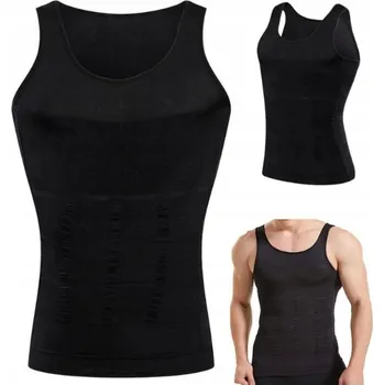 Pánské tričko Tréninkové tričko bez rukávů innay123123 L černé