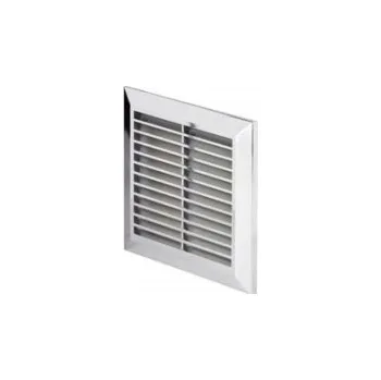 Větrací mřížka Ventilační mřížka Ventilační fra stříbrná