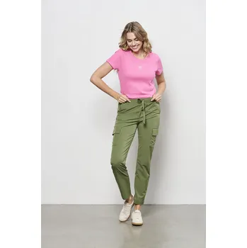 Dámské kalhoty Dámské kalhoty &Co Woman PA 355/ON-OLIVE Velikost: XL