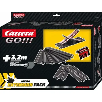 Příslušenství k autodráze Carrera GO 71610 Rozšiřující set 3,2m s Houpačka